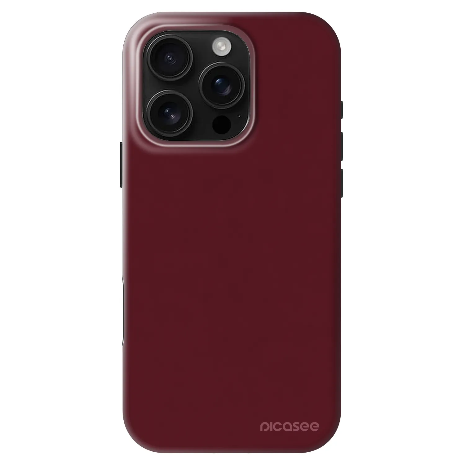 Picasee Fashion Case MagSafe pre Apple iPhone 16 Pro - Burgundy red