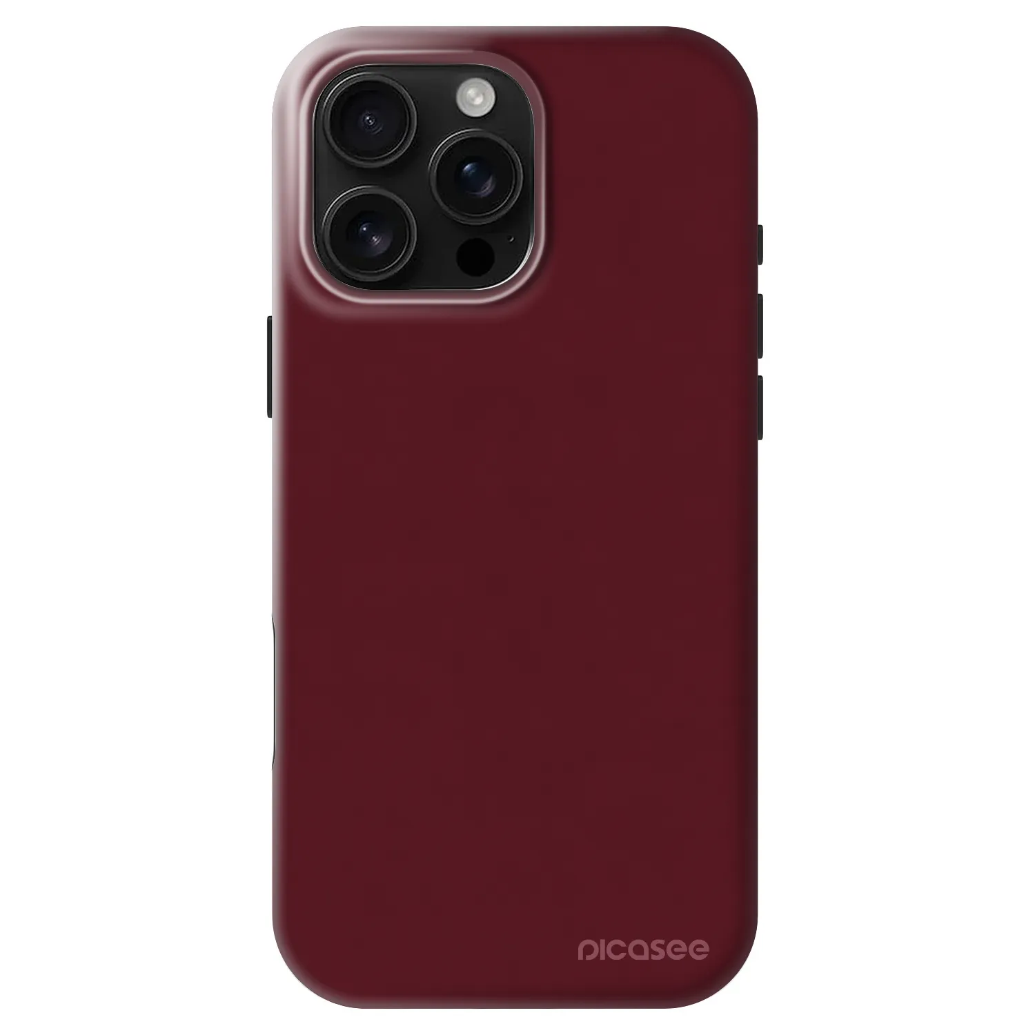 Picasee Fashion Case MagSafe pre Apple iPhone 16 Pro Max - Burgundy red