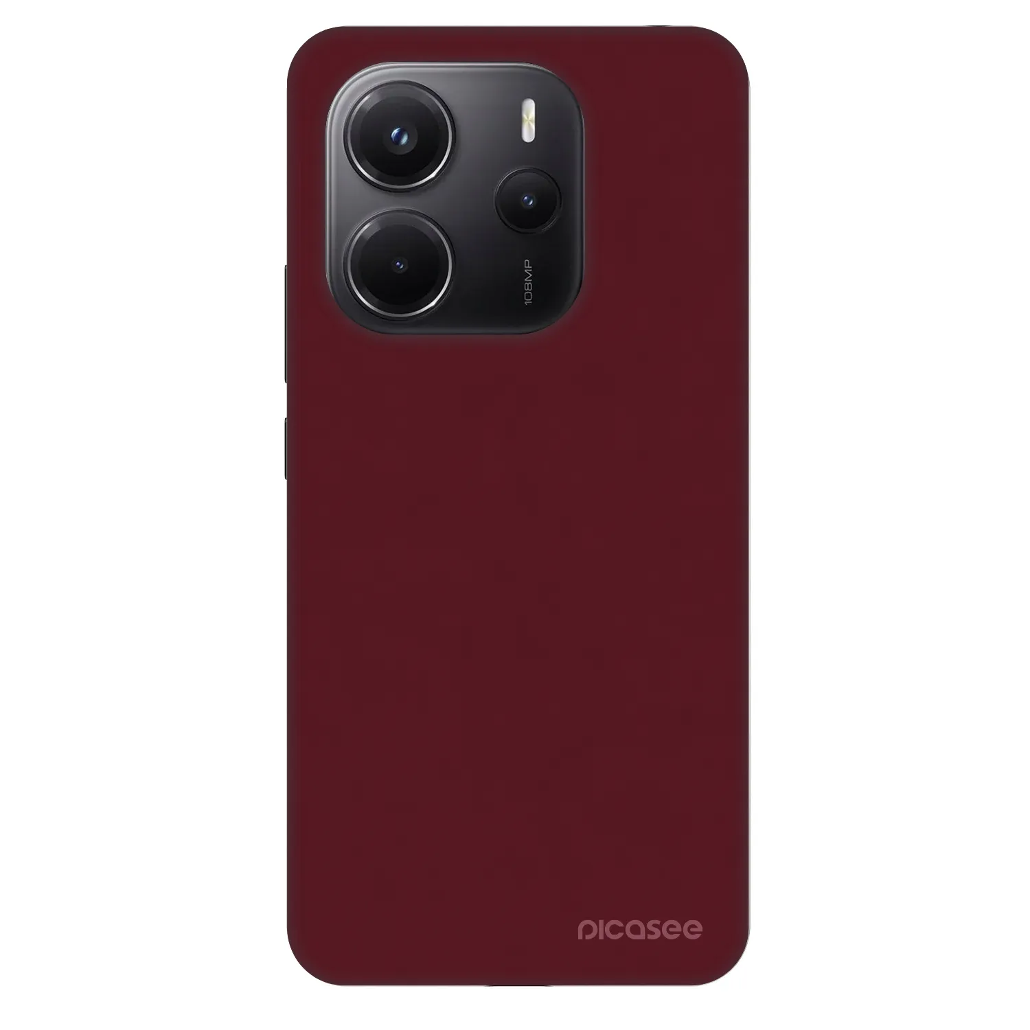 Picasee Fashion Case pre Xiaomi Redmi Note 14 4G - Burgundy red