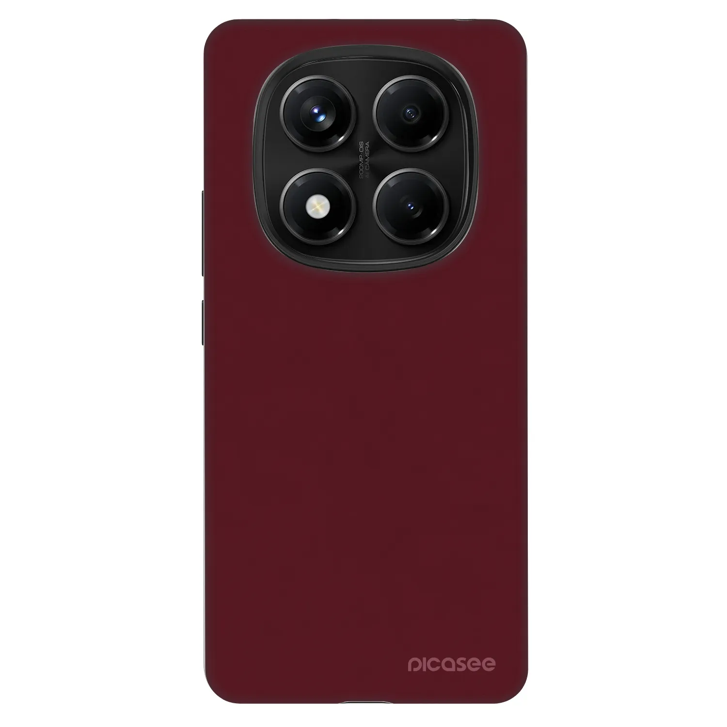 Picasee Fashion Case pre Xiaomi Redmi Note 14 Pro 4G - Burgundy red