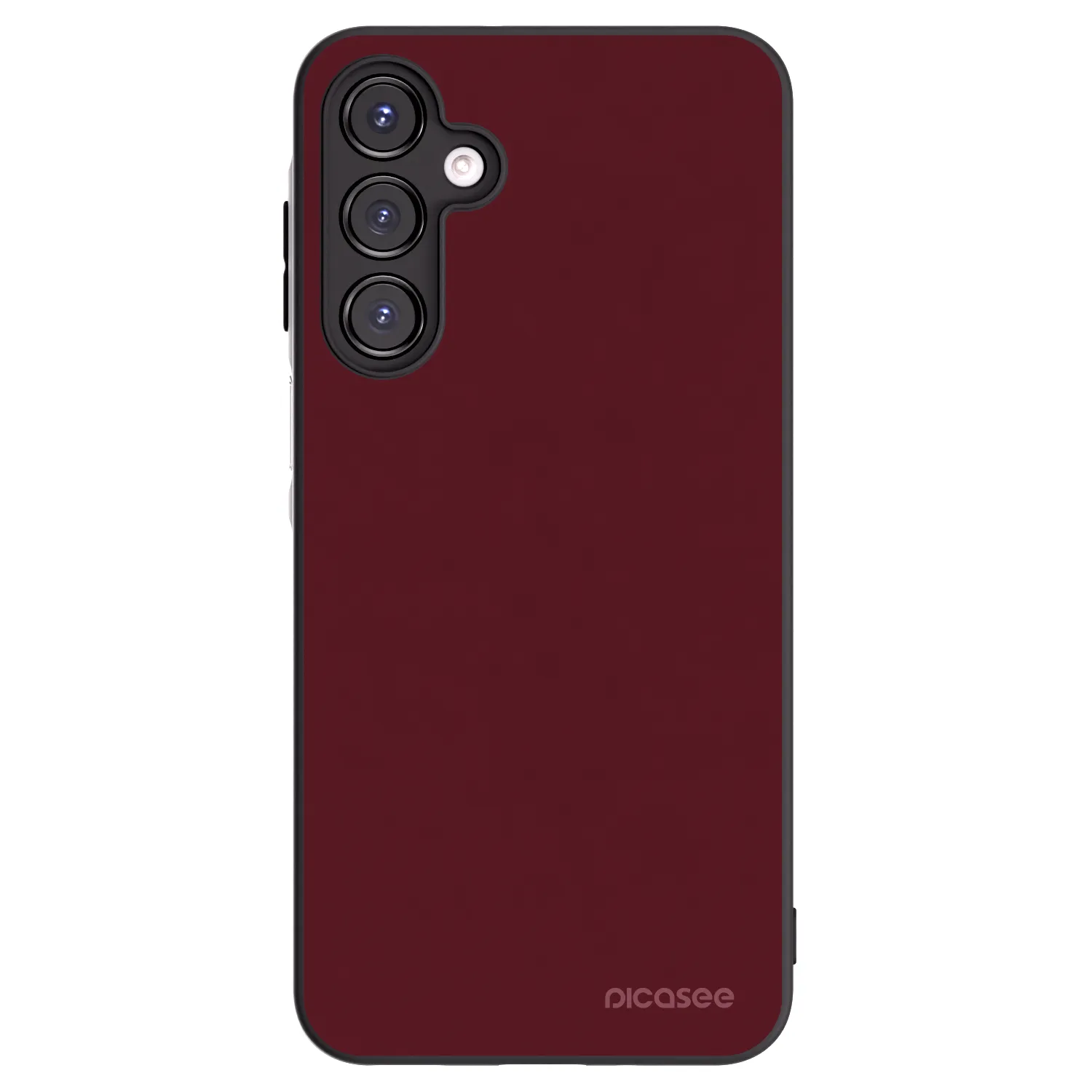 Picasee silikónový čierny obal pre Samsung Galaxy A16 4G - Burgundy red