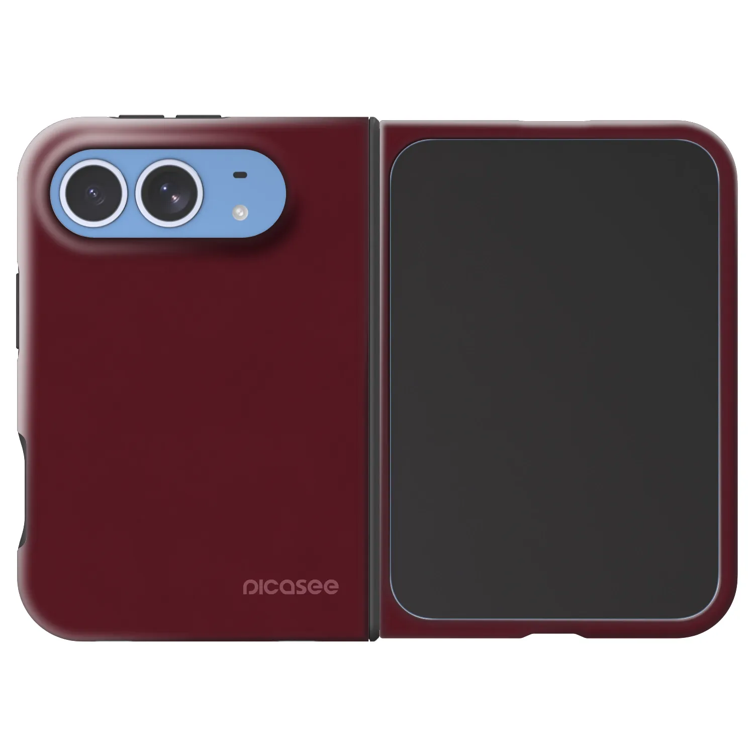 Picasee Fashion Case MagSafe pre Apple iPhone Duo - Burgundy red