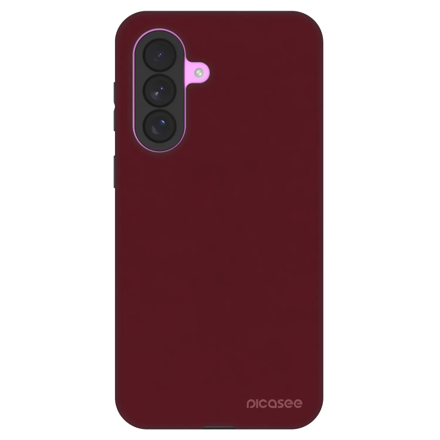 Picasee Fashion Case pre Samsung Galaxy A37 - Burgundy red