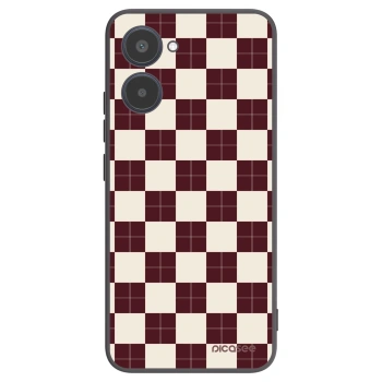 Picasee silikónový čierny obal pre Realme 10 4G - Checked Away