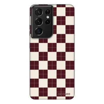Obal pre Samsung Galaxy S21 Ultra 5G G998B - Checked Away