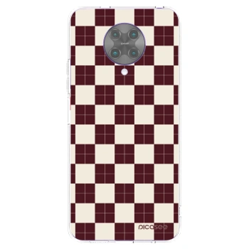 Picasee silikónový prehľadný obal pre Xiaomi Poco F2 Pro - Checked Away