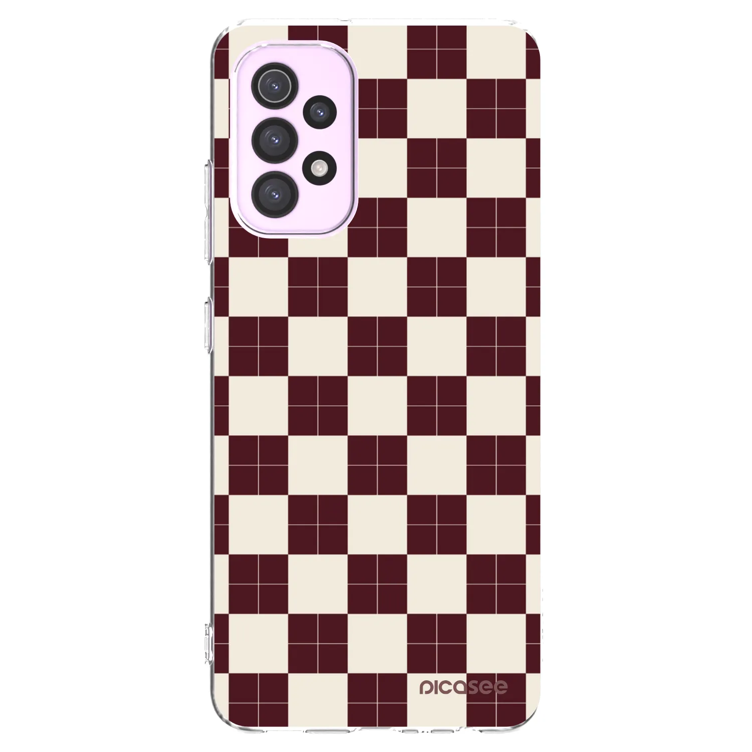 Picasee silikónový prehľadný obal pre Samsung Galaxy A32 5G A326B - Checked Away
