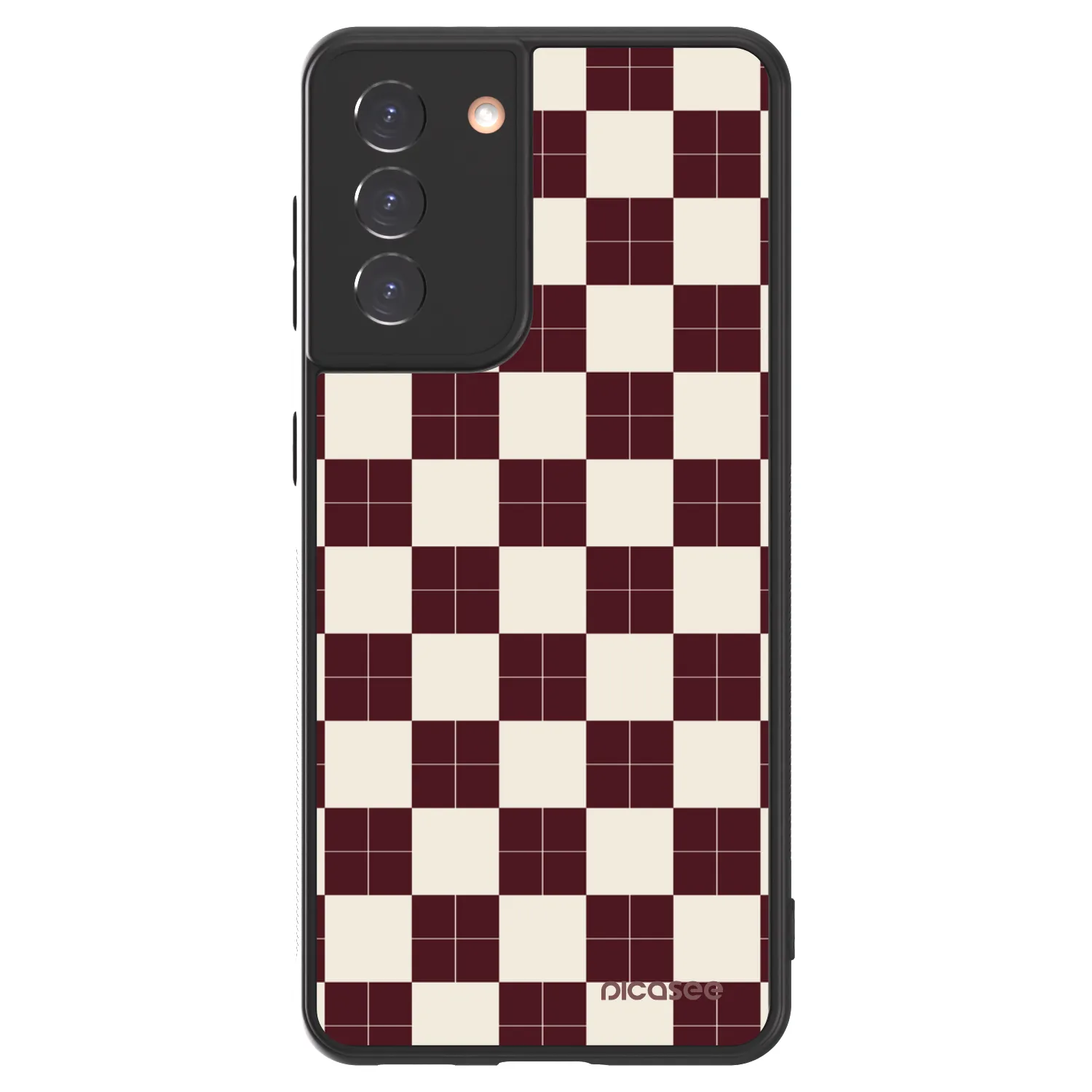 Picasee ULTIMATE CASE pro Samsung Galaxy S21 5G G991B - Checked Away