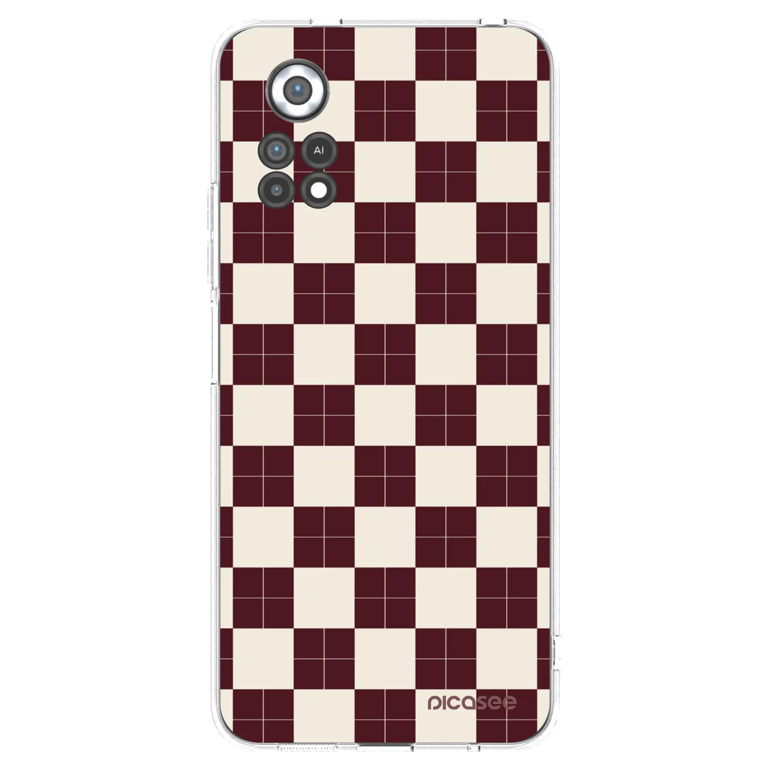 Picasee silikónový prehľadný obal pre Xiaomi Poco X4 Pro 5G - Checked Away