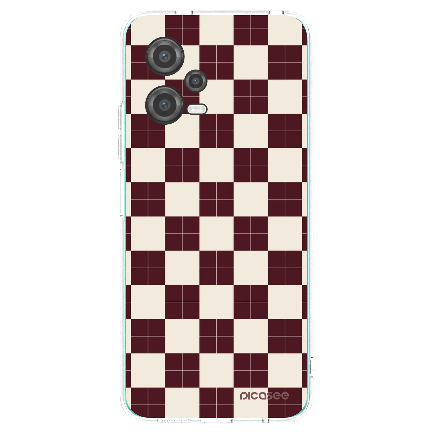 Picasee silikónový prehľadný obal pre Xiaomi Poco X5 - Checked Away