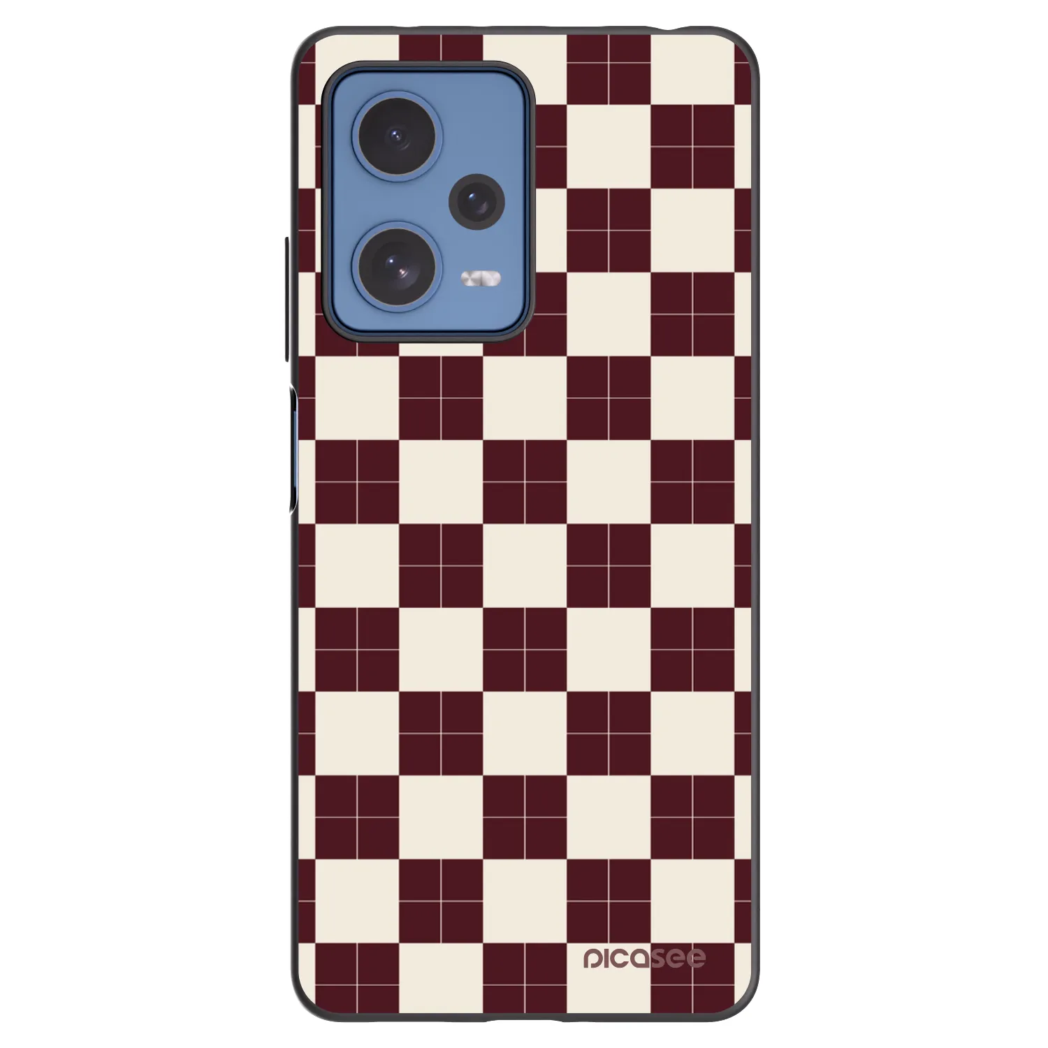 Picasee silikónový čierny obal pre Xiaomi Redmi Note 12 Pro 5G - Checked Away