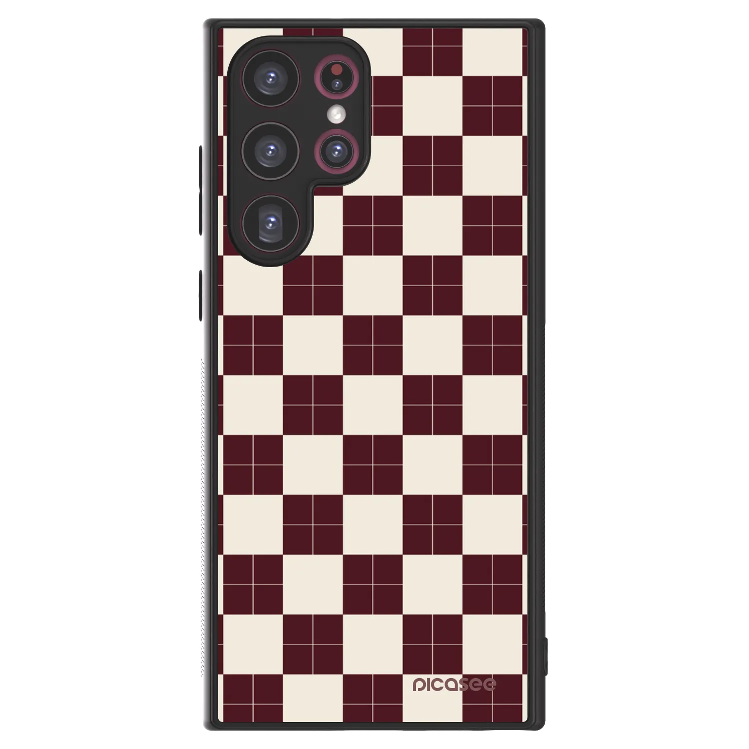 Picasee ULTIMATE CASE PowerShare pro Samsung Galaxy S22 Ultra 5G - Checked Away