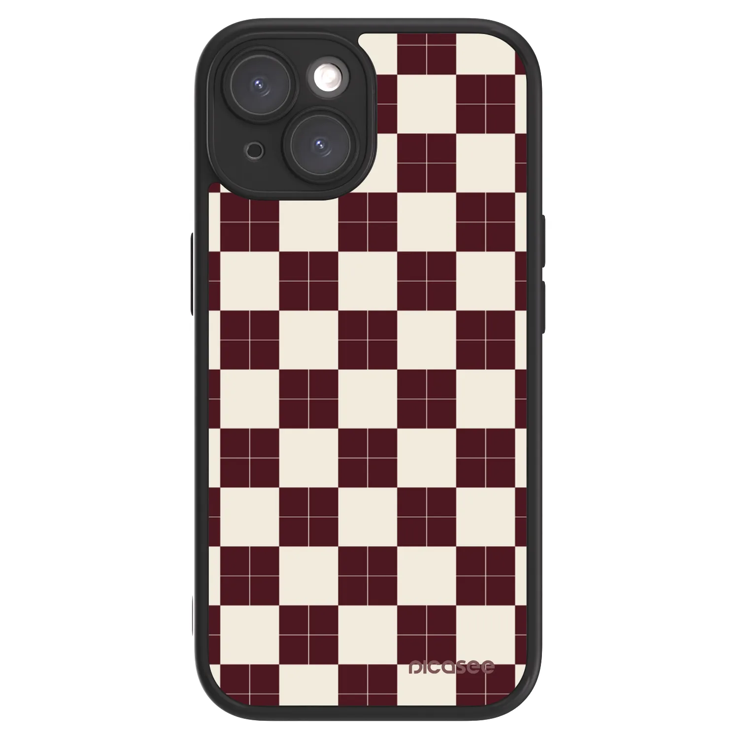 Picasee ULTIMATE CASE pro Apple iPhone 15 - Checked Away