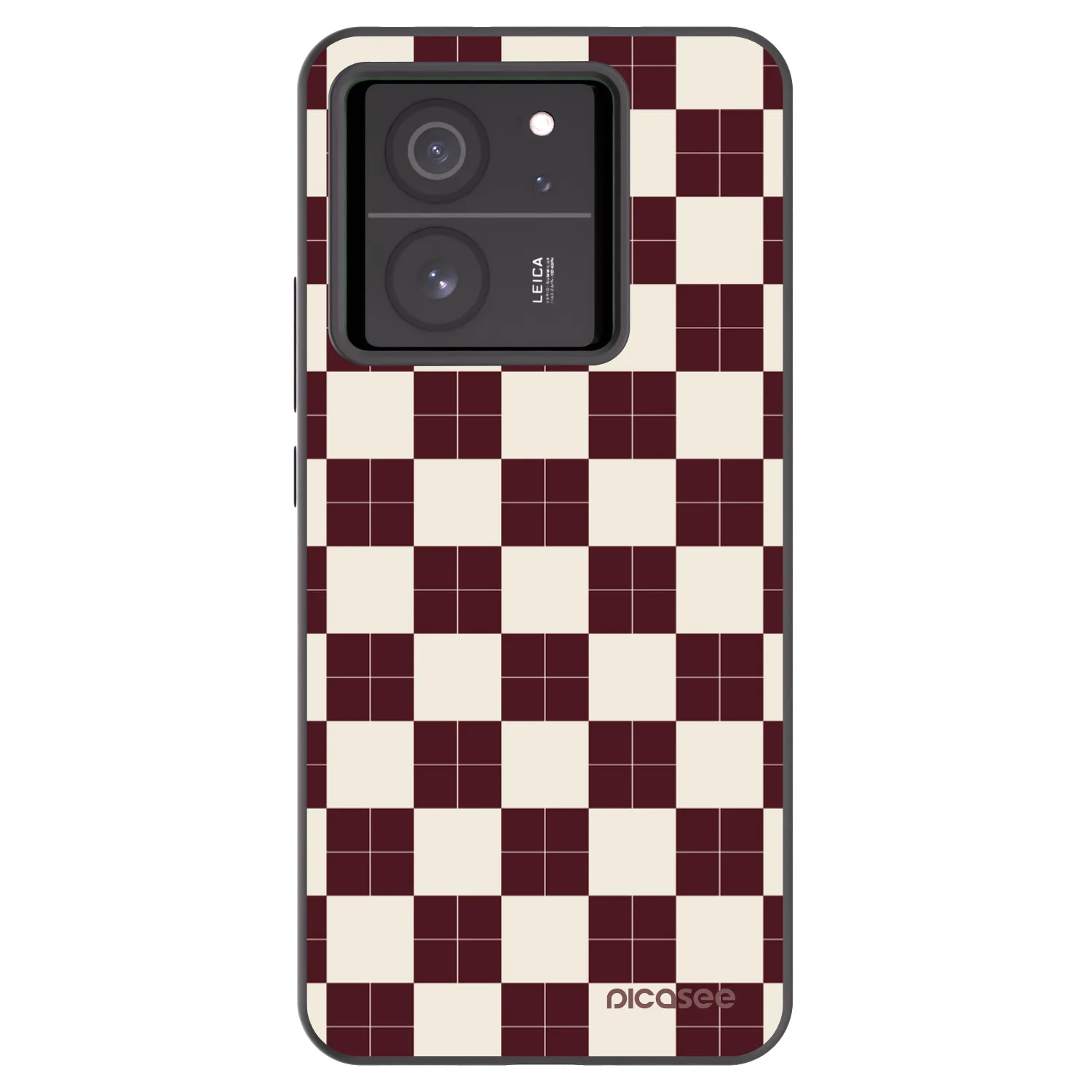 Picasee silikónový čierny obal pre Xiaomi 13T Pro - Checked Away