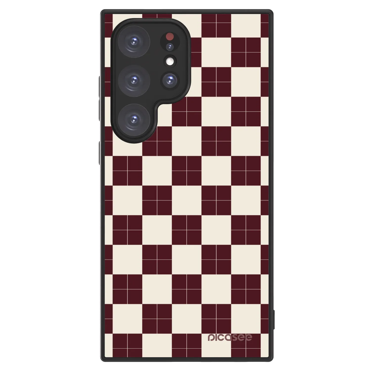 Picasee ULTIMATE CASE PowerShare pro Samsung Galaxy S24 Ultra S928B 5G - Checked Away