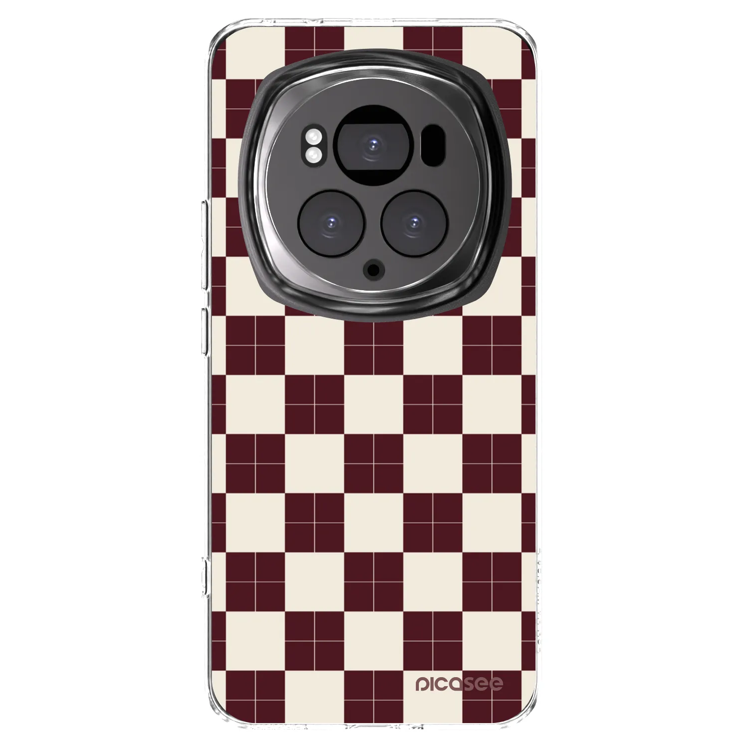 Picasee silikónový prehľadný obal pre Honor Magic6 Pro - Checked Away