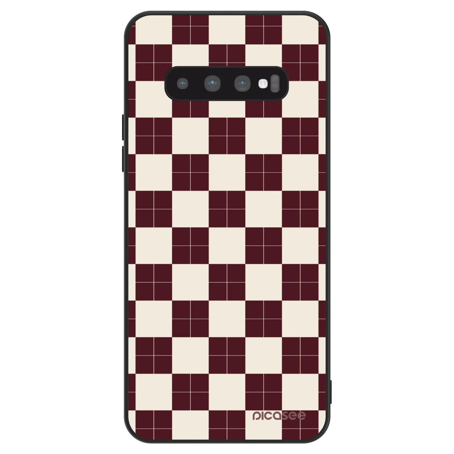 Picasee ULTIMATE CASE pro Samsung Galaxy S10 Plus G975 - Checked Away