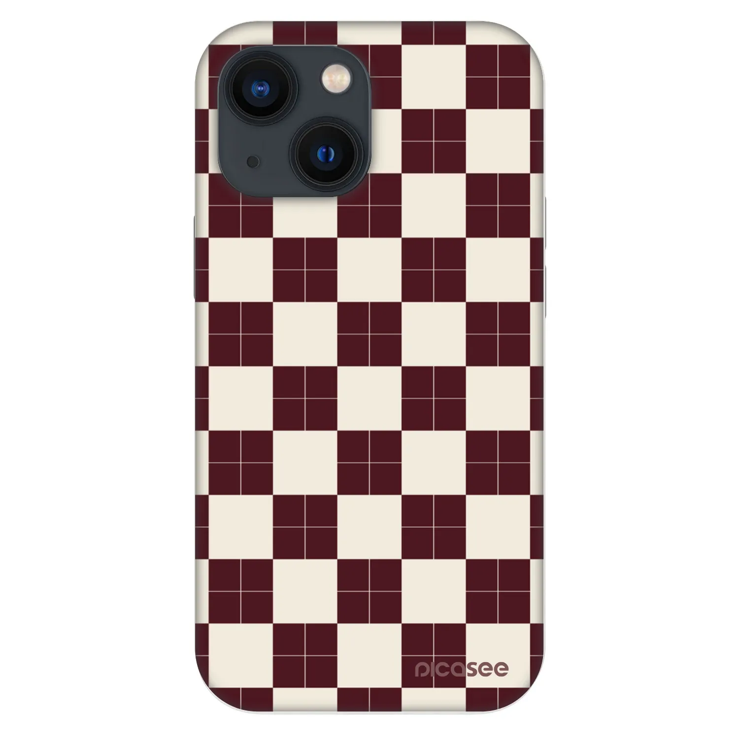 Picasee Fashion Case pre Apple iPhone 13 mini - Checked Away