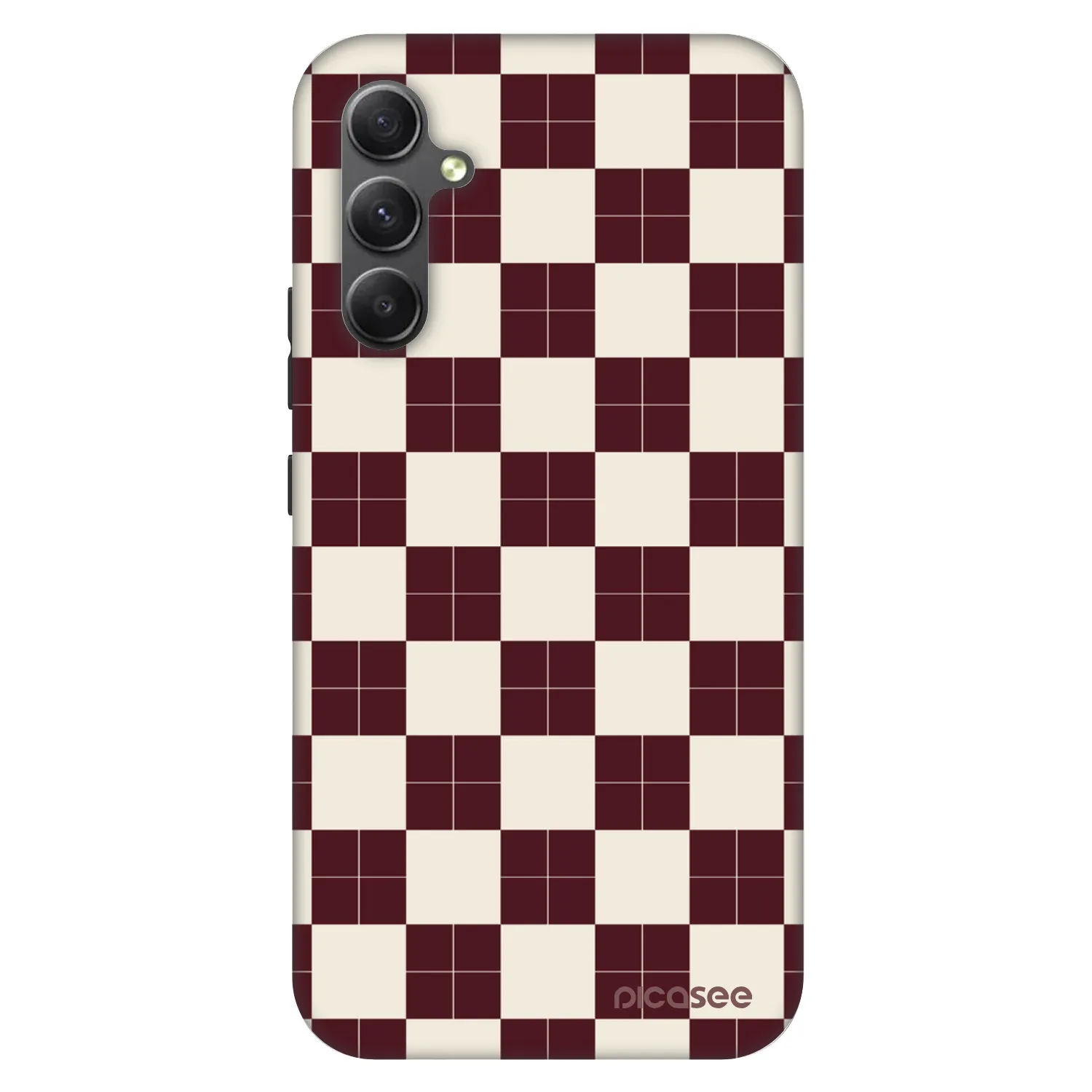 Picasee Fashion Case pre Samsung Galaxy A34 5G A346B - Checked Away