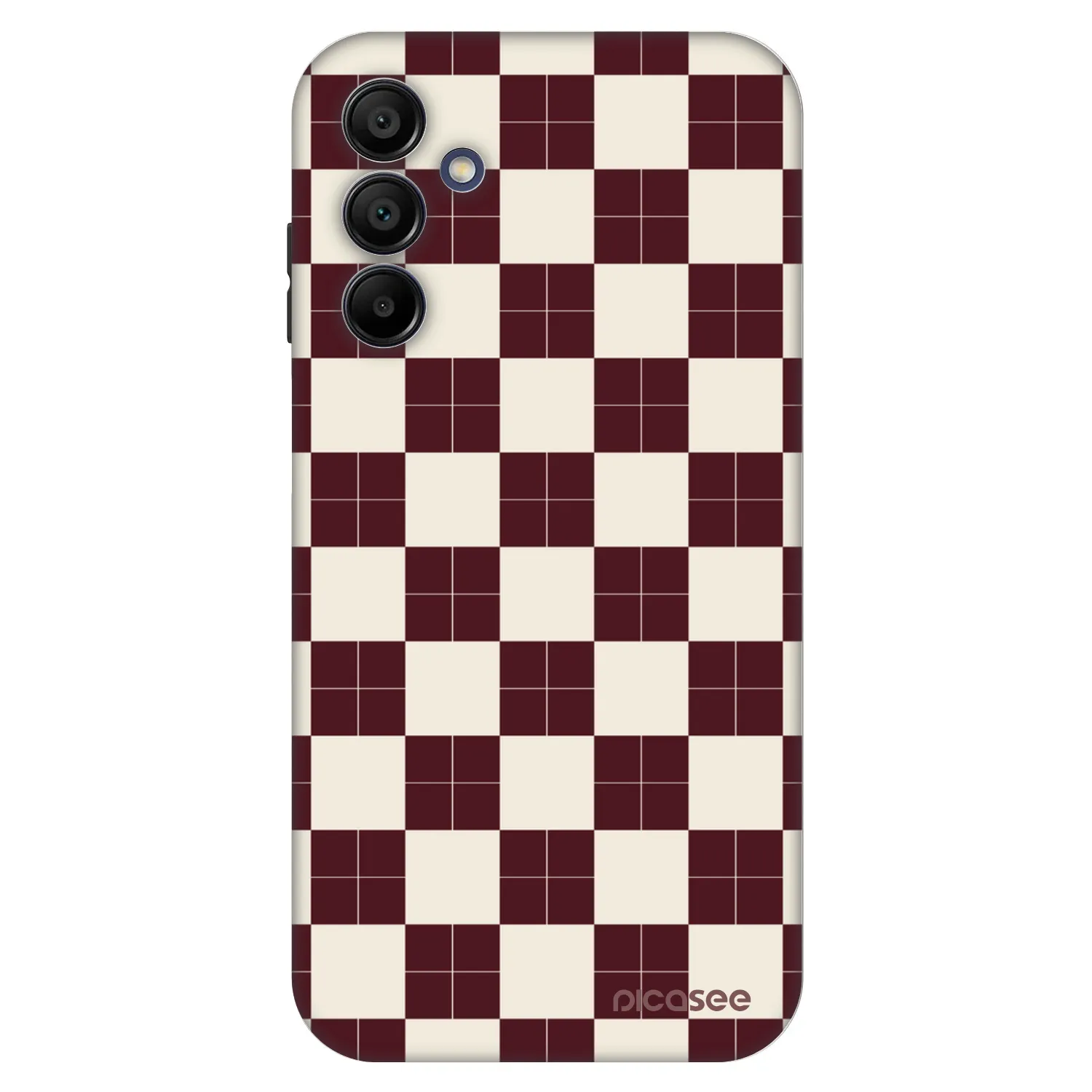 Picasee Fashion Case pre Samsung Galaxy A15 A156B 5G - Checked Away