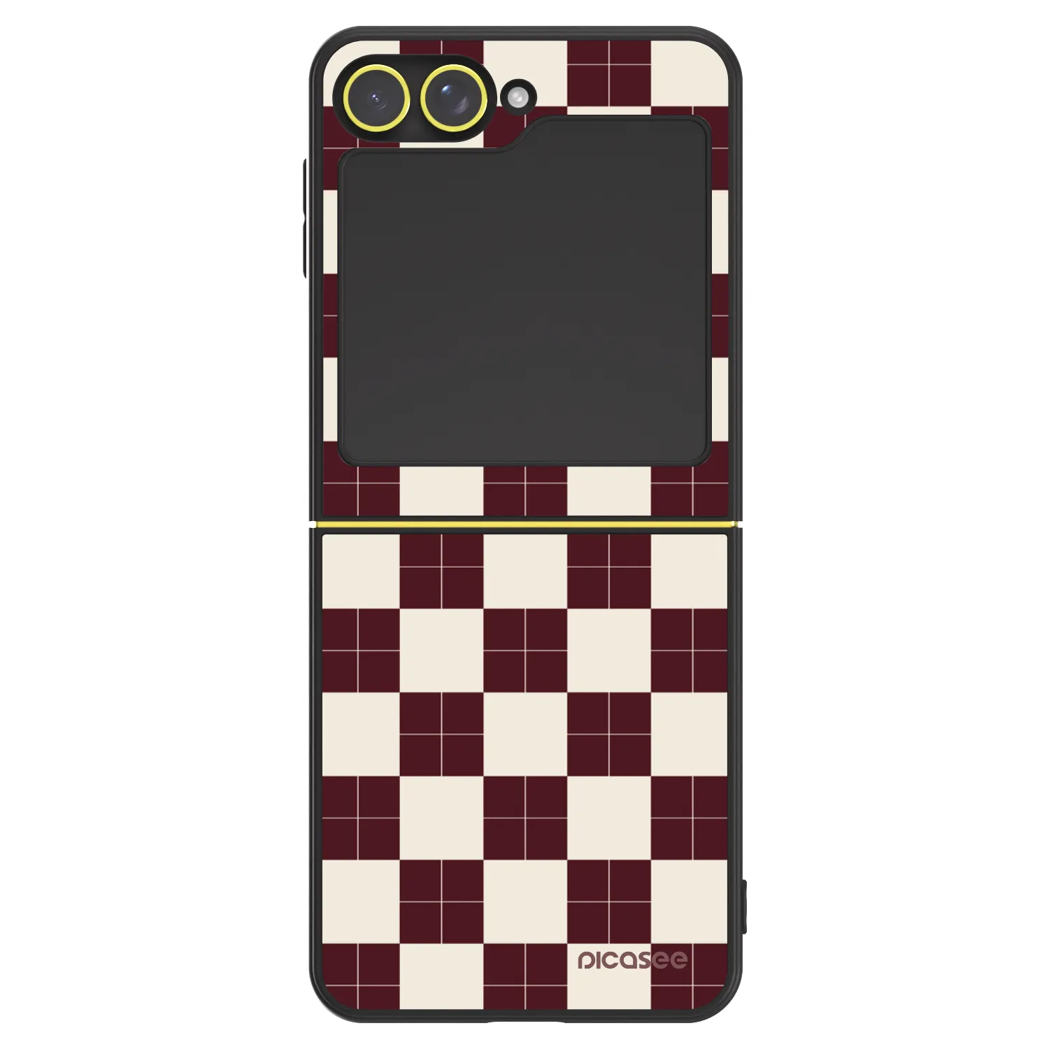 Picasee ULTIMATE CASE pro Samsung Galaxy Z Flip7 FE 5G - Checked Away