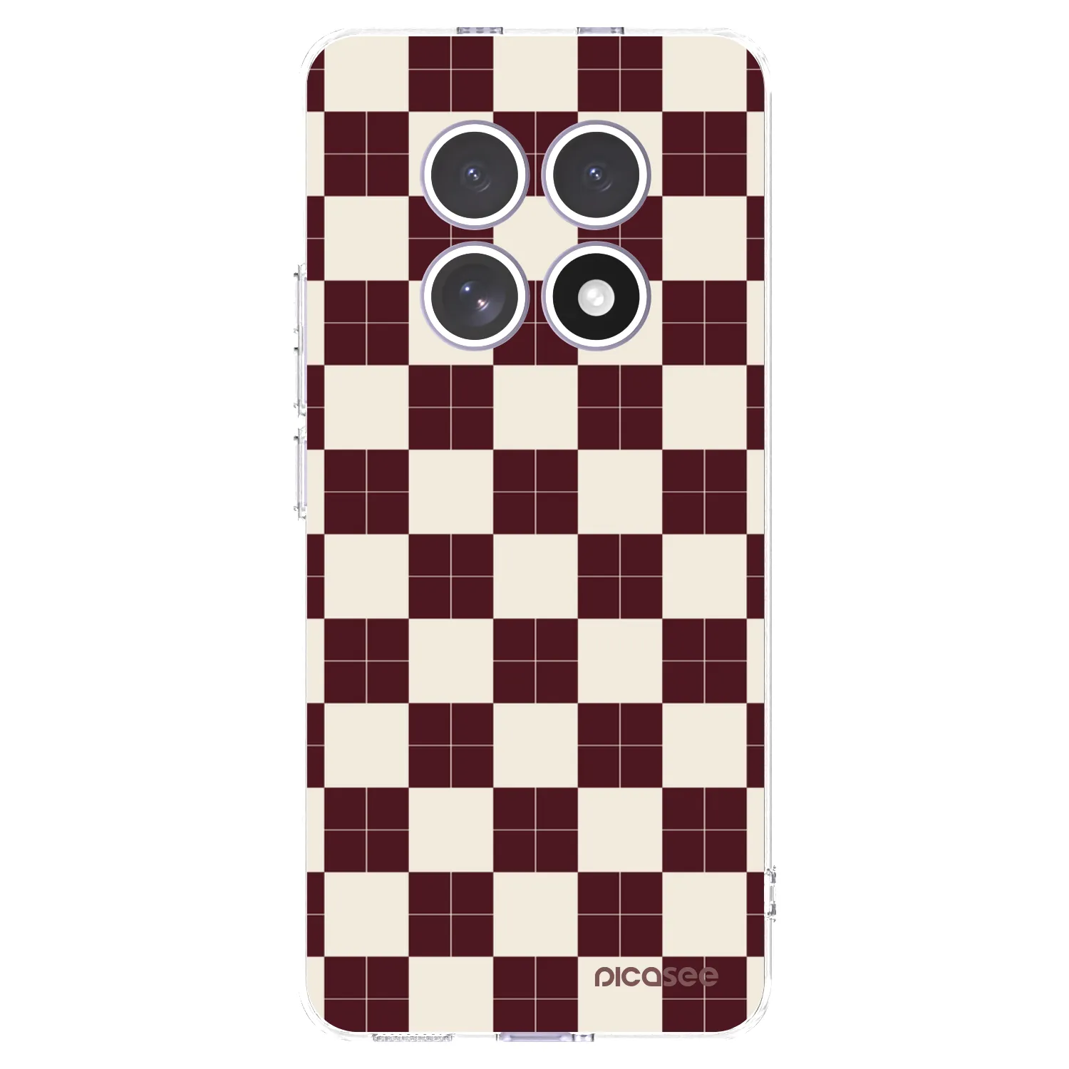 Picasee silikónový prehľadný obal pre Xiaomi Redmi Note 15 4G - Checked Away
