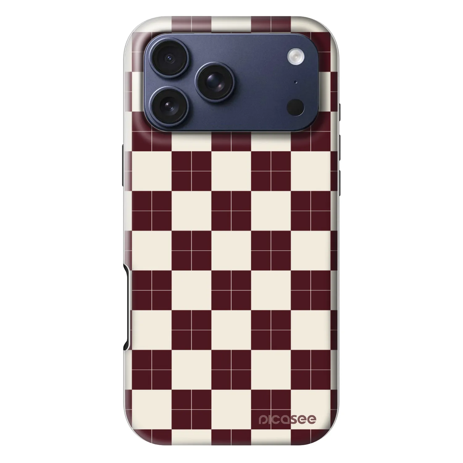 Picasee Fashion Case MagSafe pre Apple iPhone 18 Pro Max - Checked Away