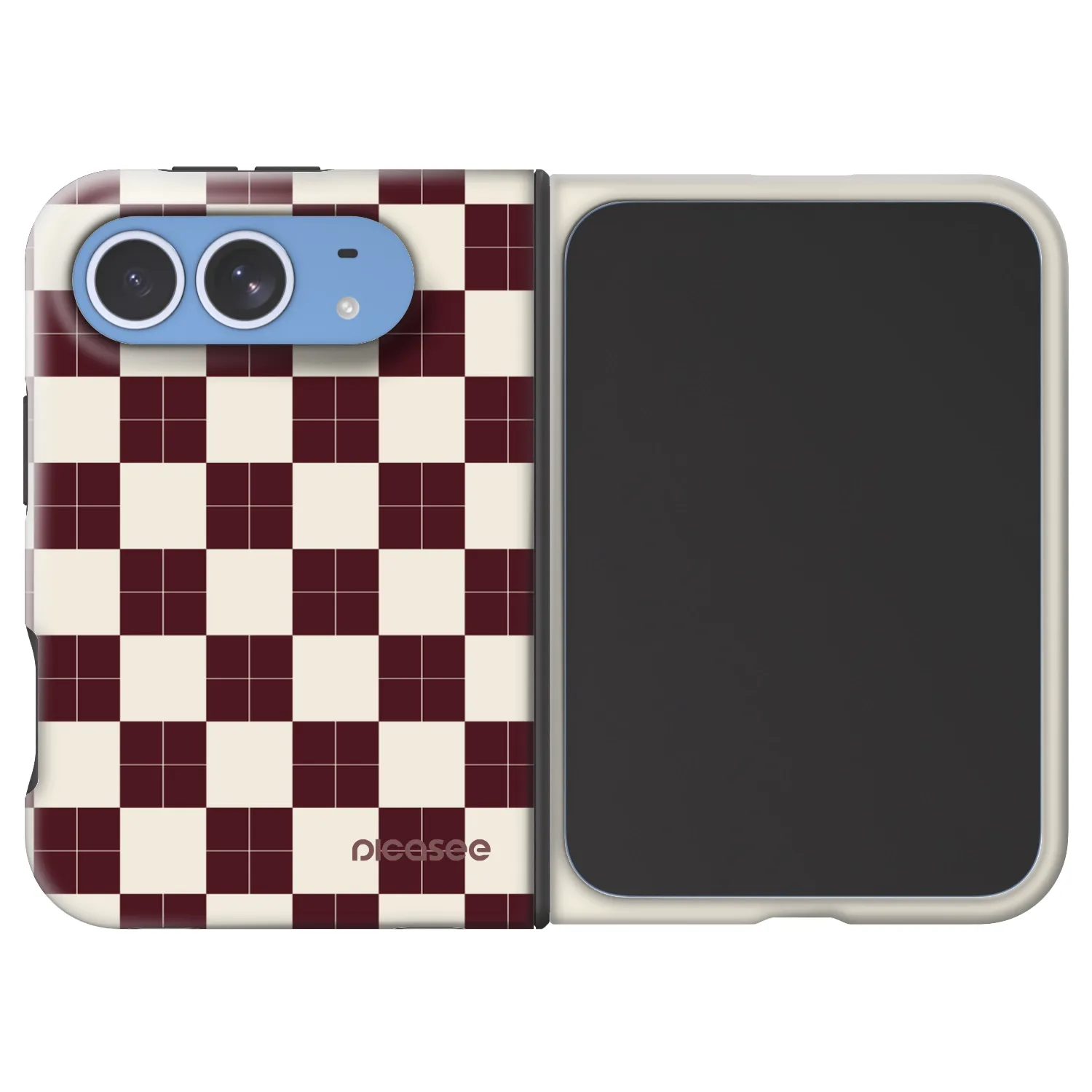 Picasee Fashion Case MagSafe pre Apple iPhone Duo - Checked Away