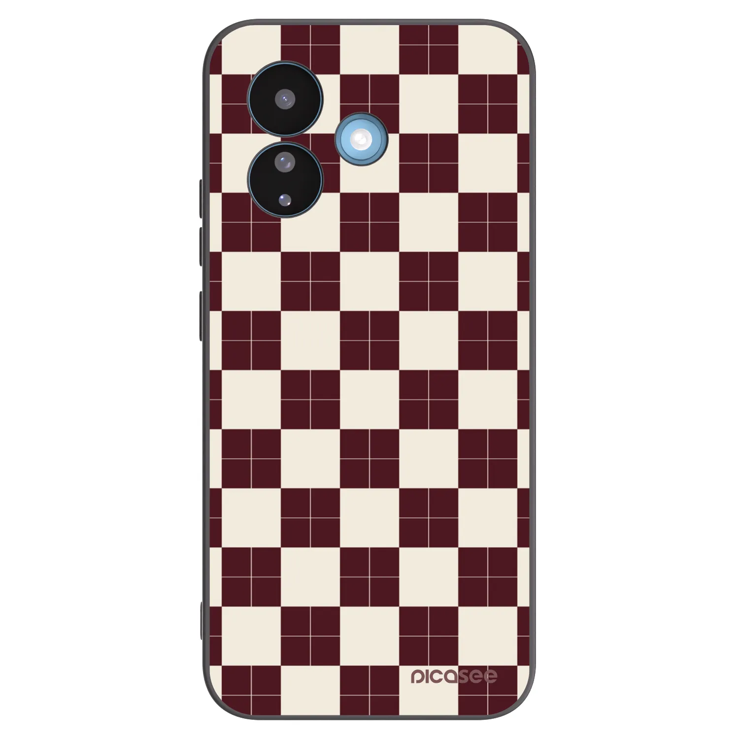 Picasee silikónový čierny obal pre Xiaomi Redmi Note 17 Pro 5G - Checked Away