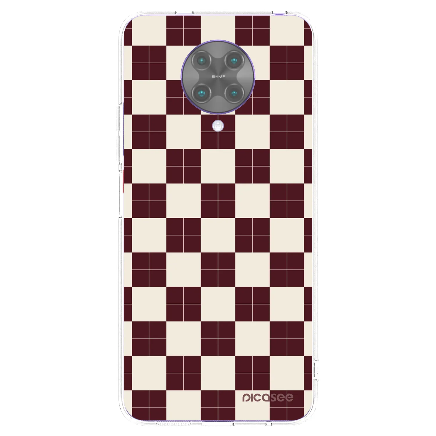 Picasee silikónový prehľadný obal pre Xiaomi Poco F2 Pro - Checked Away