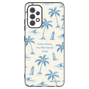 Picasee silikónový čierny obal pre Samsung Galaxy A32 5G A326B - Slow Tide