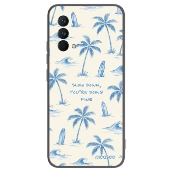 Picasee silikónový čierny obal pre Realme GT Master Edition 5G - Slow Tide