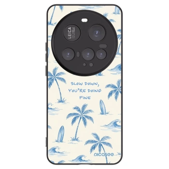Picasee silikónový čierny obal pre Xiaomi 15 Ultra - Slow Tide