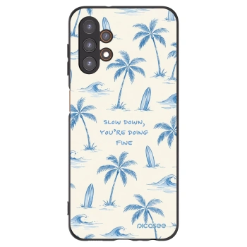 Picasee silikónový čierny obal pre Samsung Galaxy A13 5G - Slow Tide