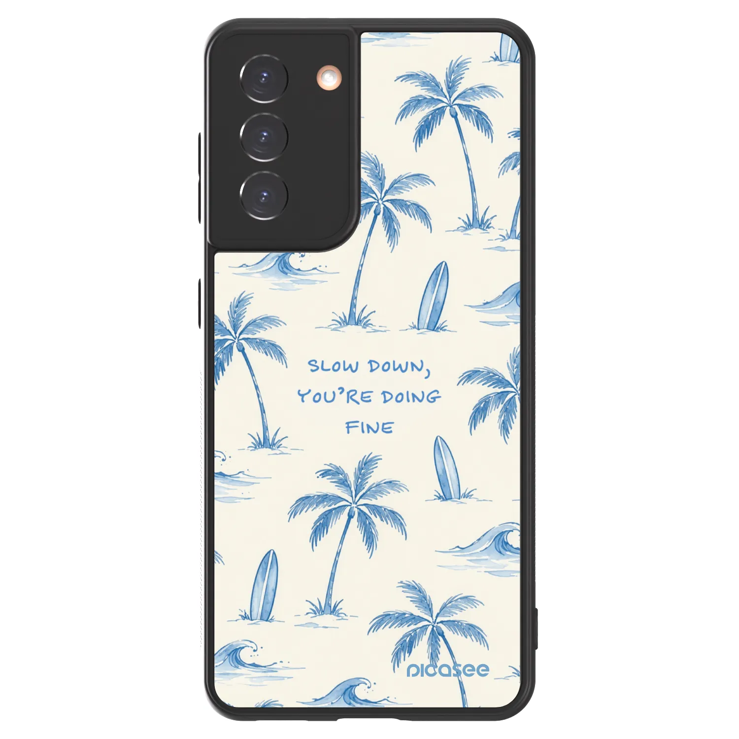 Picasee ULTIMATE CASE pro Samsung Galaxy S21 5G G991B - Slow Tide