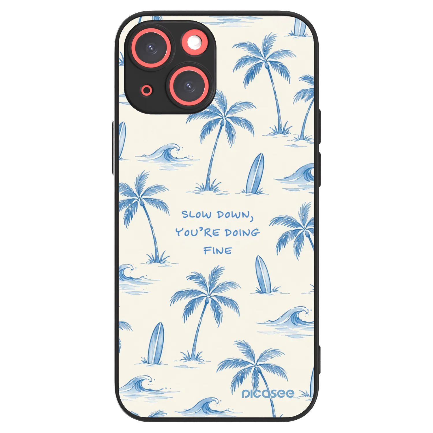 Picasee ULTIMATE CASE pro Apple iPhone 13 mini - Slow Tide