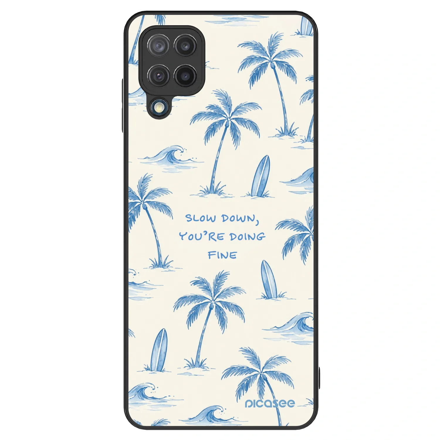 Picasee ULTIMATE CASE pro Samsung Galaxy M12 M127F - Slow Tide