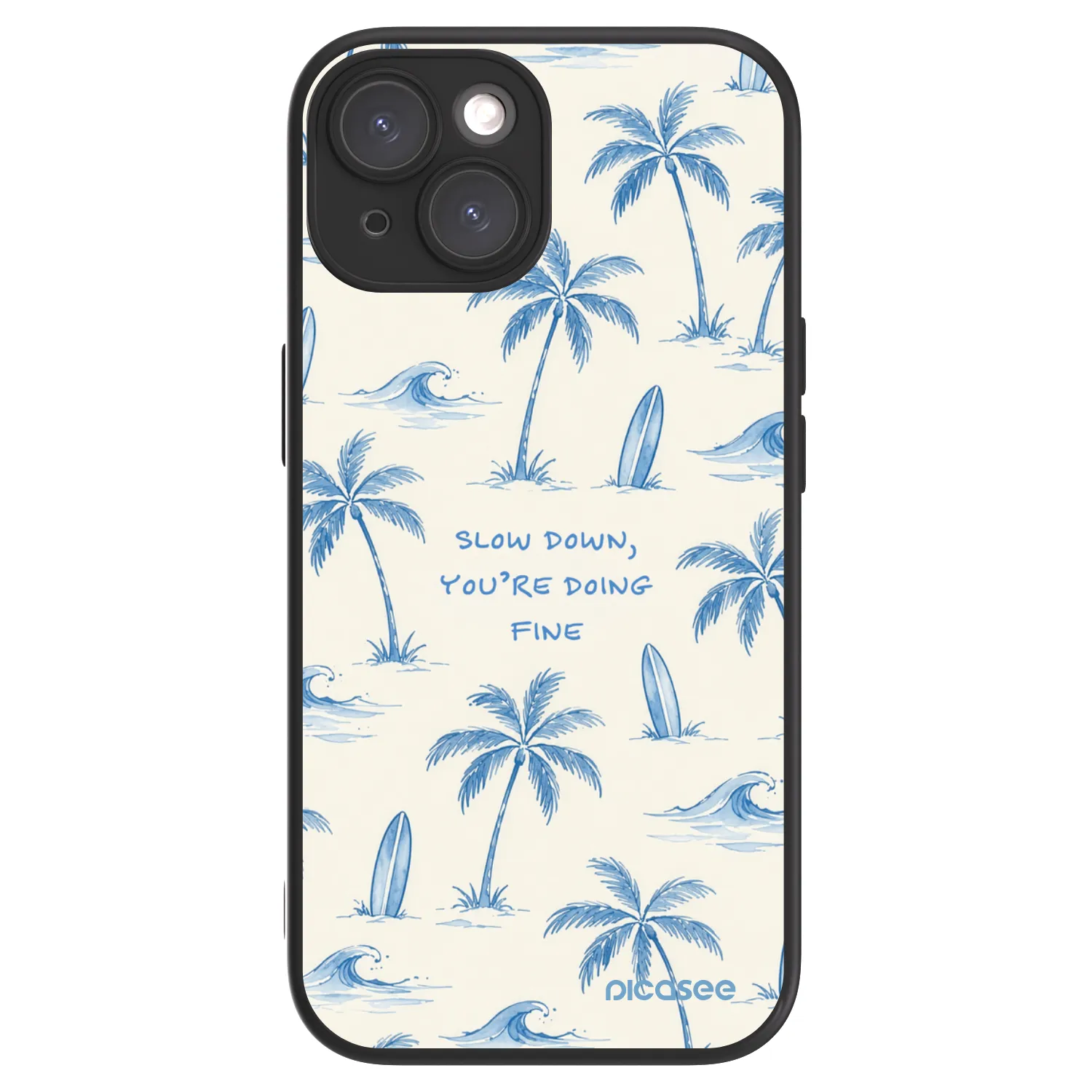 Picasee ULTIMATE CASE MagSafe pro Apple iPhone 15 - Slow Tide