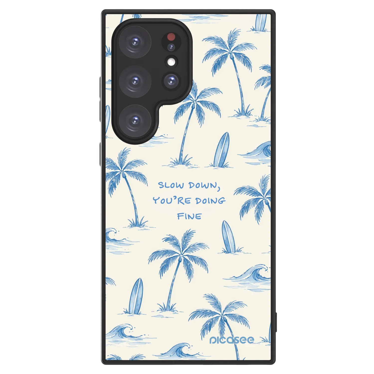 Picasee ULTIMATE CASE pro Samsung Galaxy S24 Ultra S928B 5G - Slow Tide
