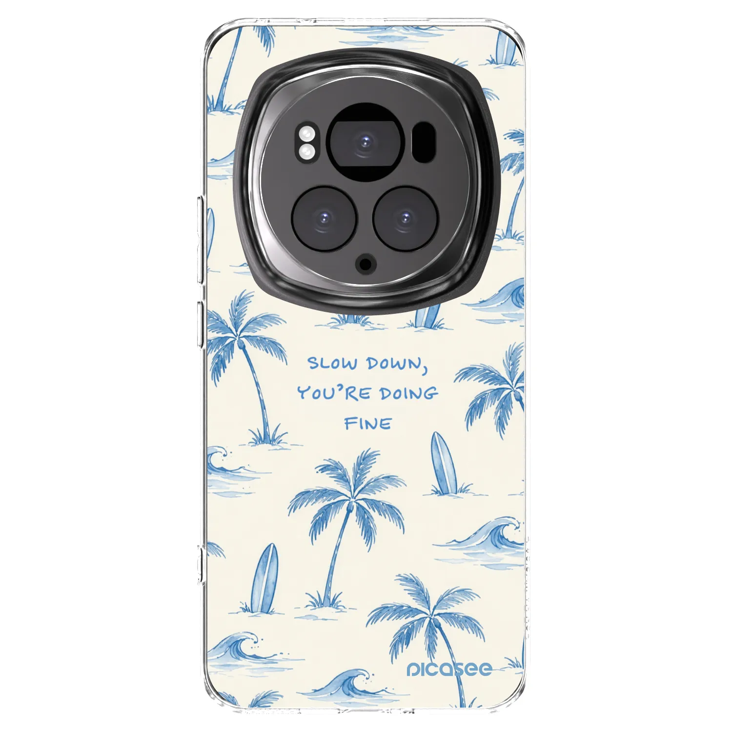 Picasee silikónový prehľadný obal pre Honor Magic6 Pro - Slow Tide