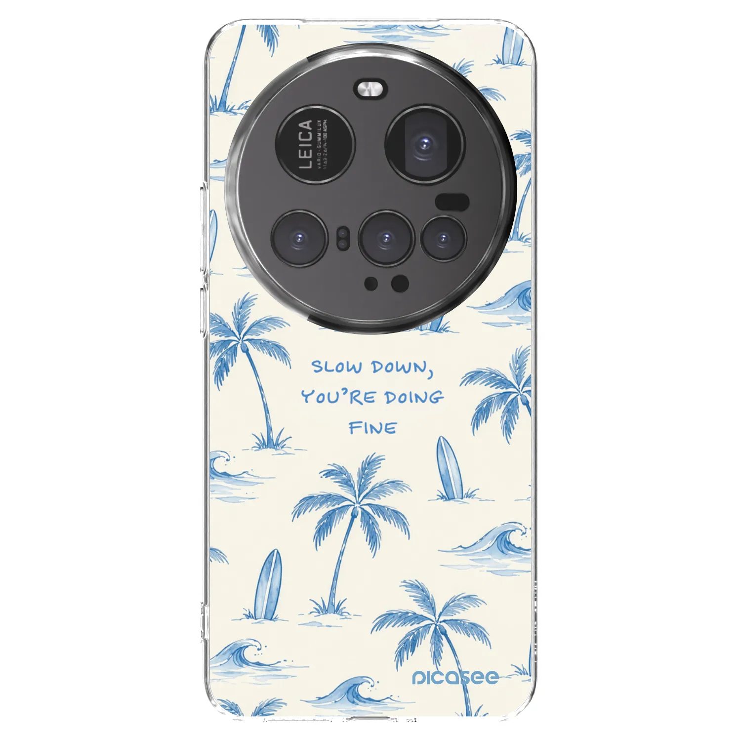 Picasee silikónový prehľadný obal pre Xiaomi 15 Ultra - Slow Tide