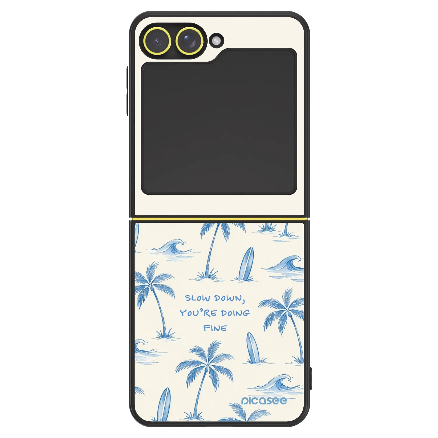Picasee ULTIMATE CASE pro Samsung Galaxy Z Flip5 5G - Slow Tide