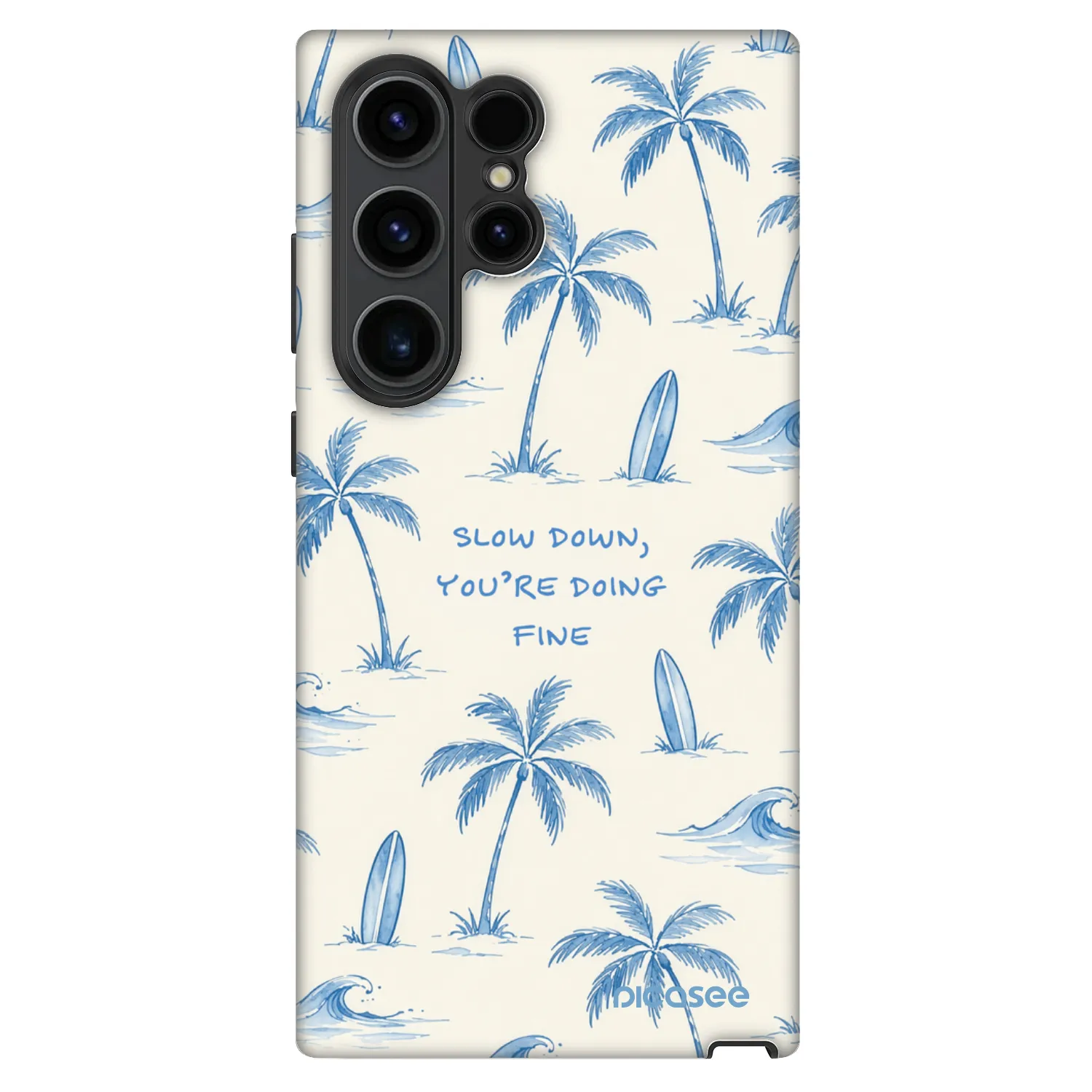 Picasee Fashion Case pre Samsung Galaxy S22 Ultra 5G - Slow Tide