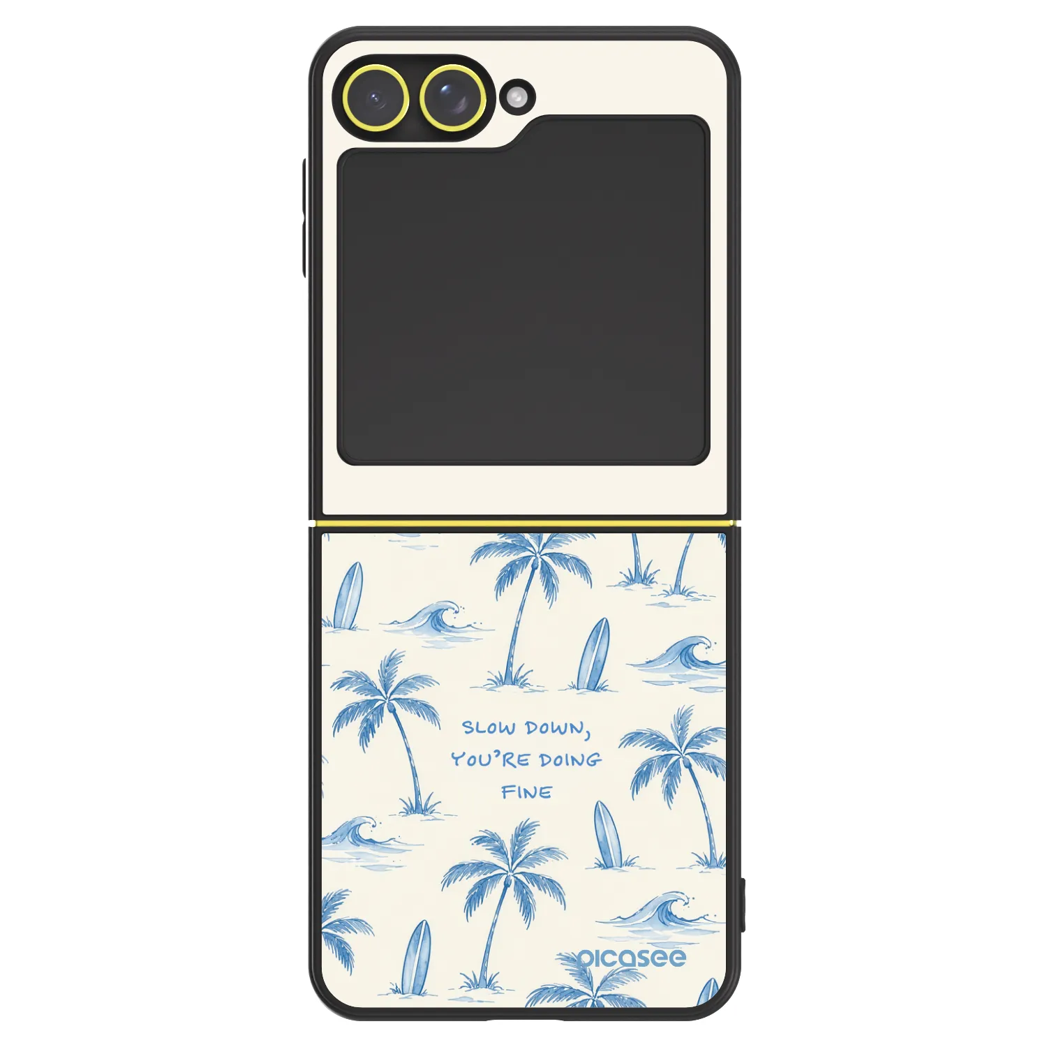 Picasee ULTIMATE CASE pro Samsung Galaxy Z Flip7 FE 5G - Slow Tide