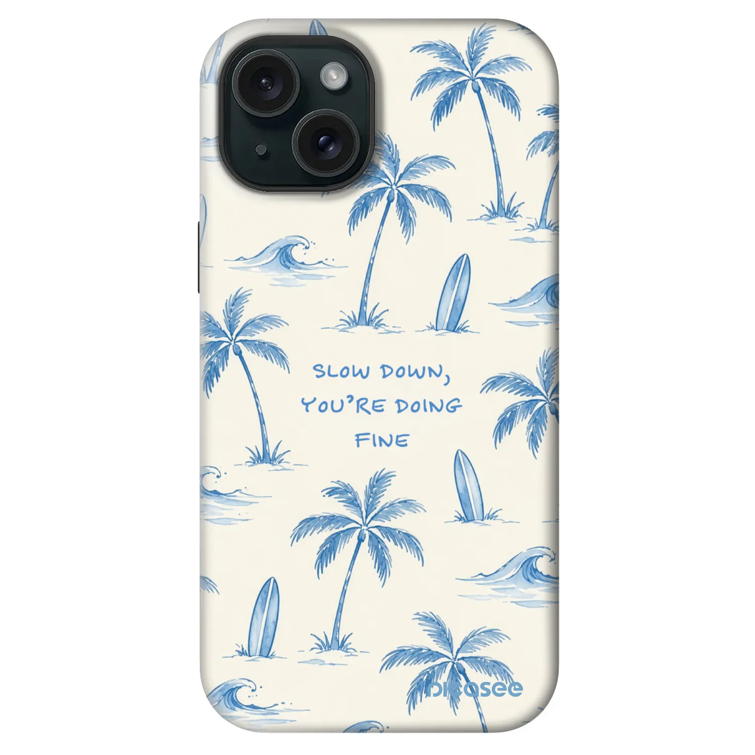 Picasee Fashion Case MagSafe pre Apple iPhone 15 - Slow Tide