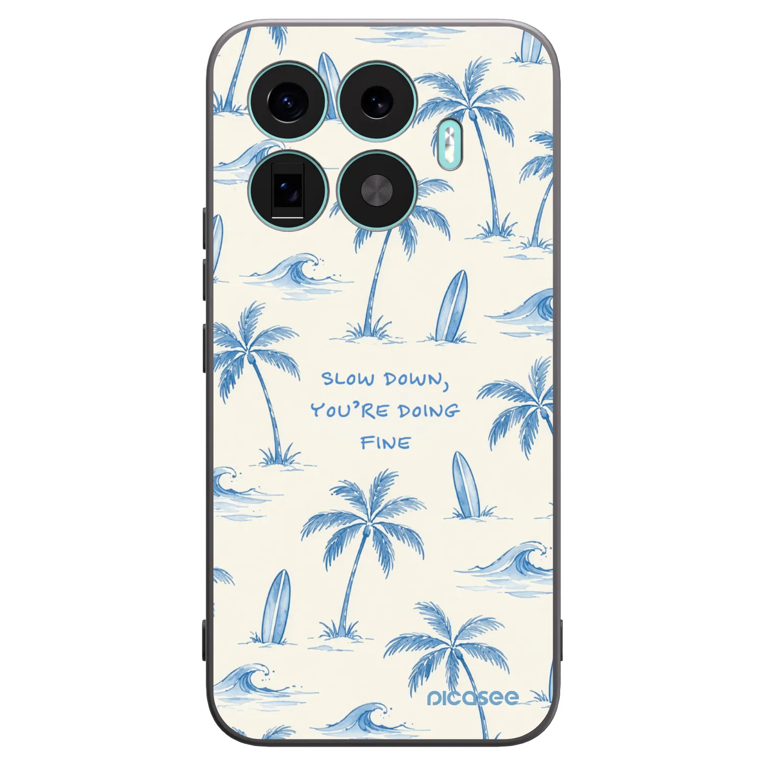 Picasee silikónový čierny obal pre Xiaomi 17T Pro - Slow Tide