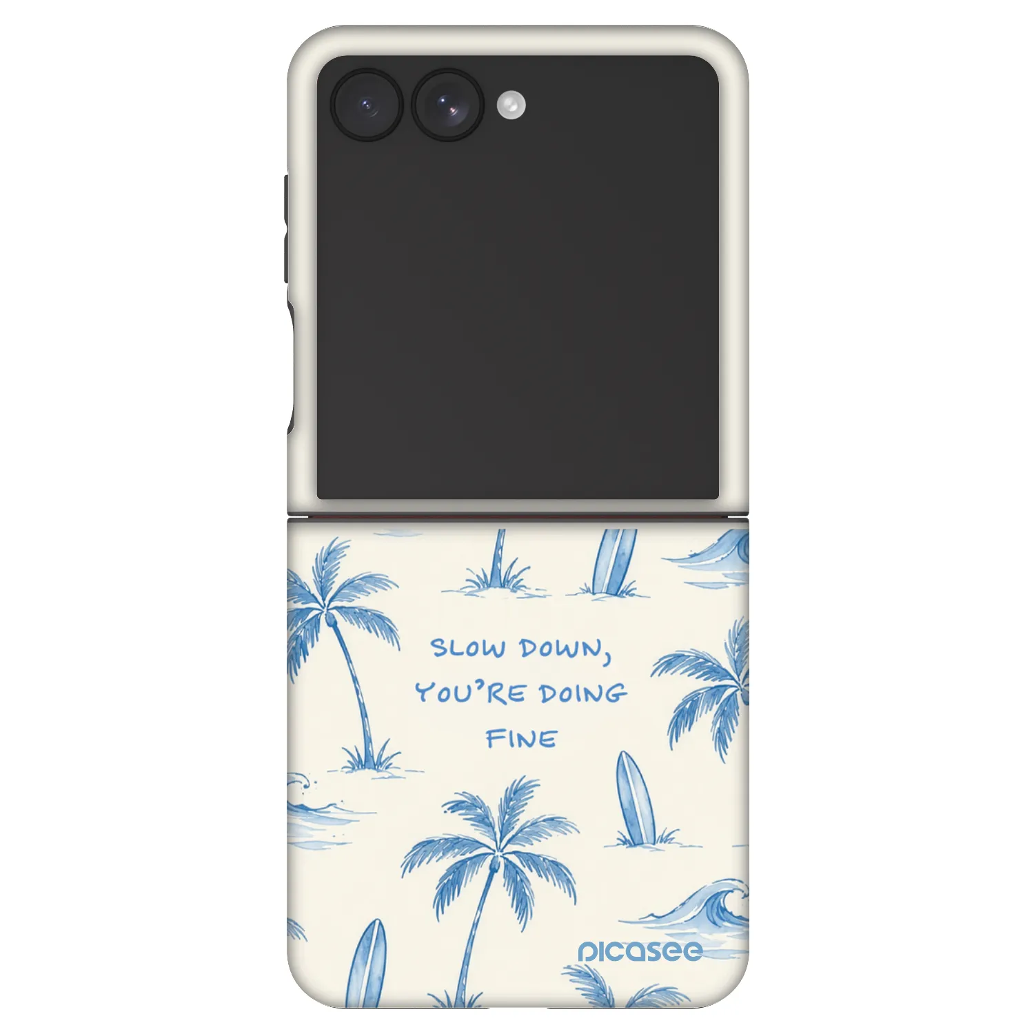 Picasee Fashion Case pre Samsung Galaxy Z Flip7 5G - Slow Tide