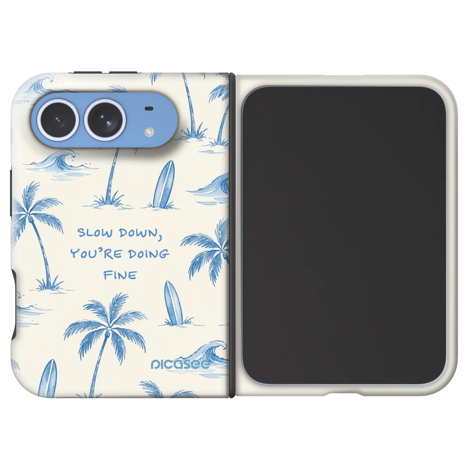 Picasee Fashion Case MagSafe pre Apple iPhone Duo - Slow Tide