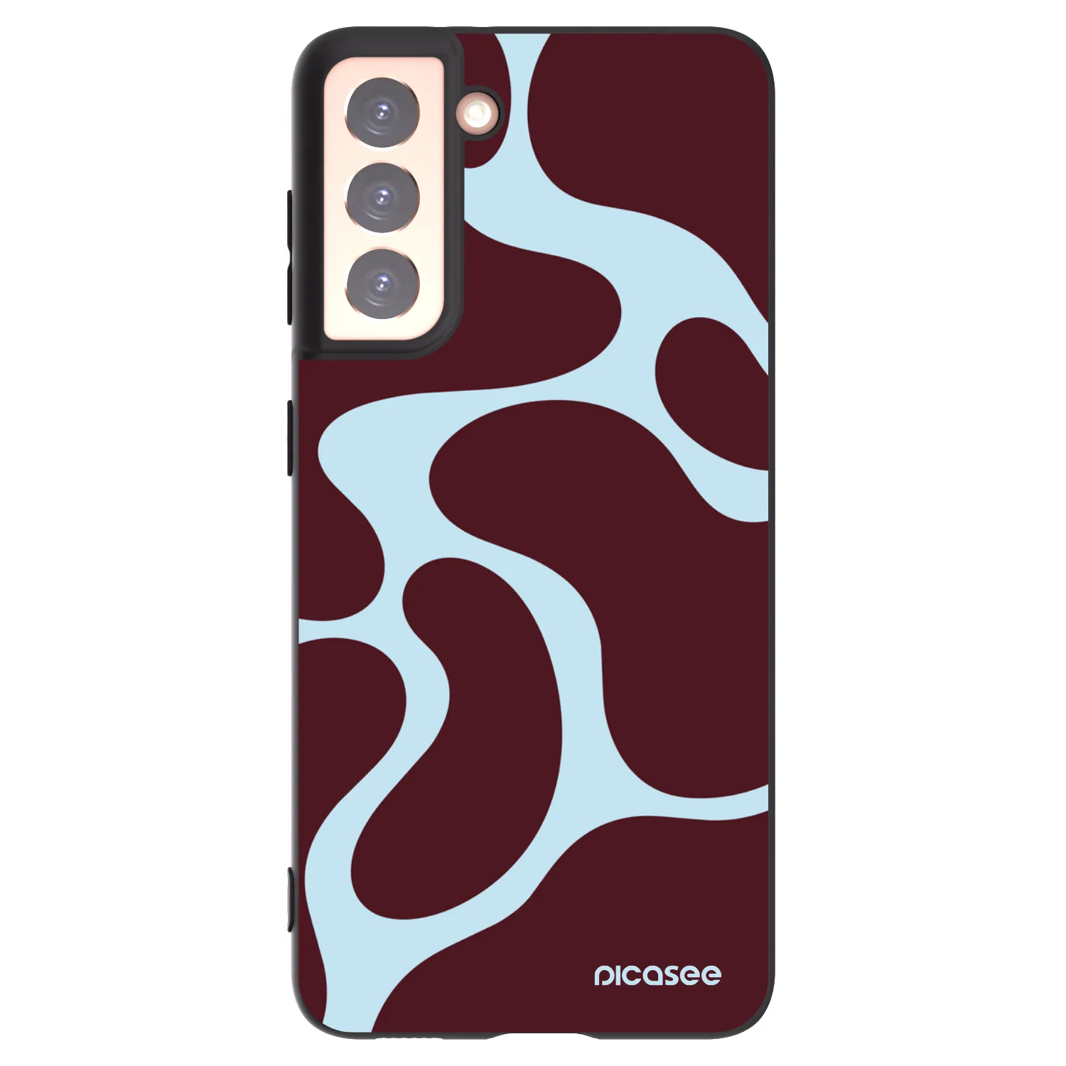 Picasee silikónový čierny obal pre Samsung Galaxy S21 5G G991B - Soft Detour