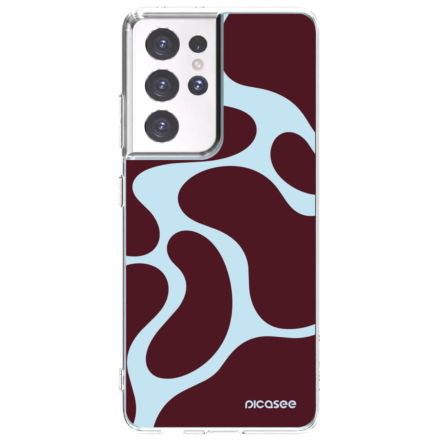 Picasee silikónový prehľadný obal pre Samsung Galaxy S21 Ultra 5G G998B - Soft Detour
